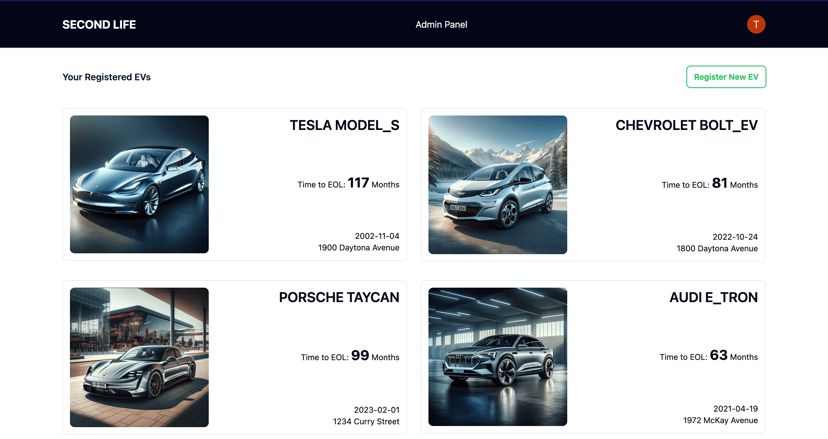 Battery marketplace flow